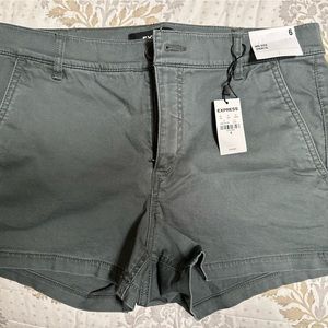 Express new green shorts